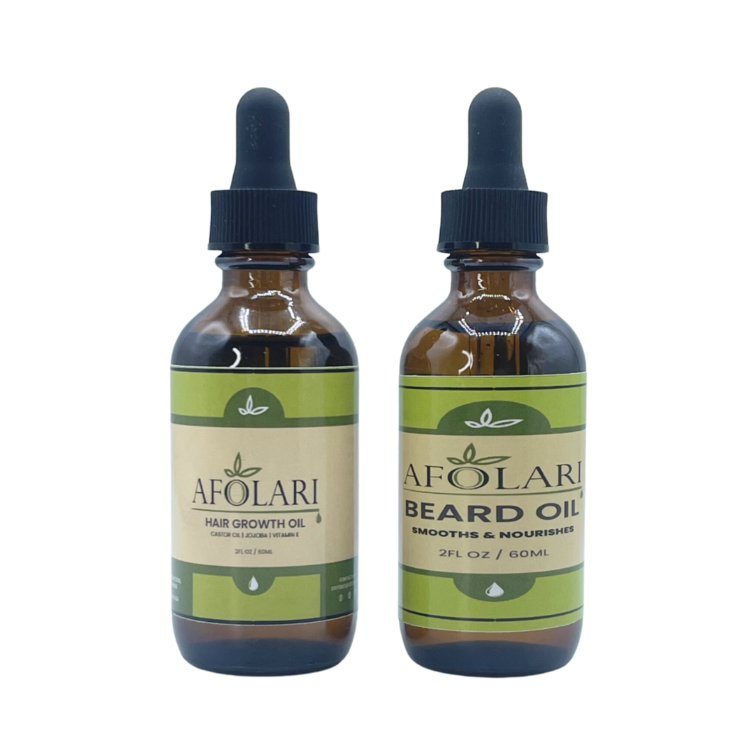 Beard Oil & Growth Oil Bundle