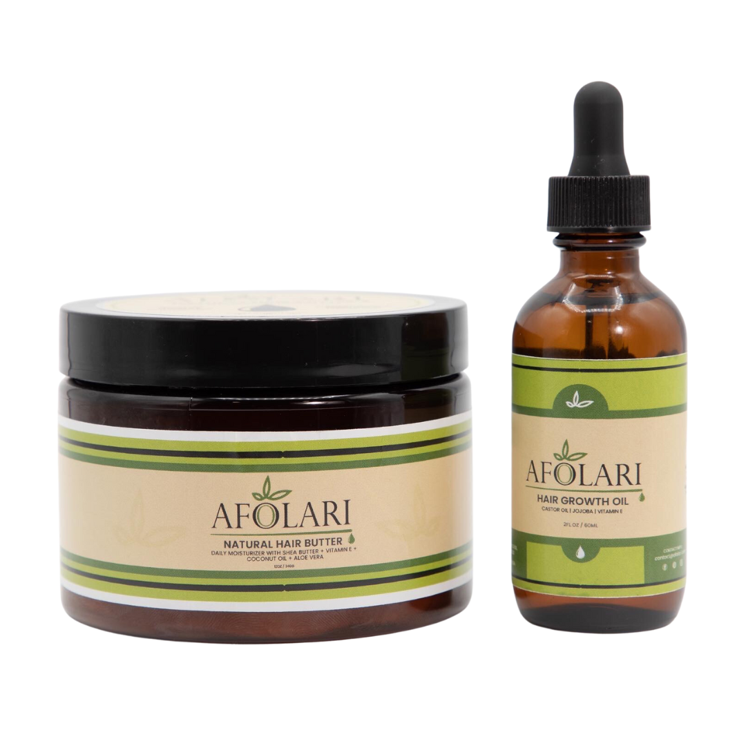 Hair Growth Oil and Butter Bundle