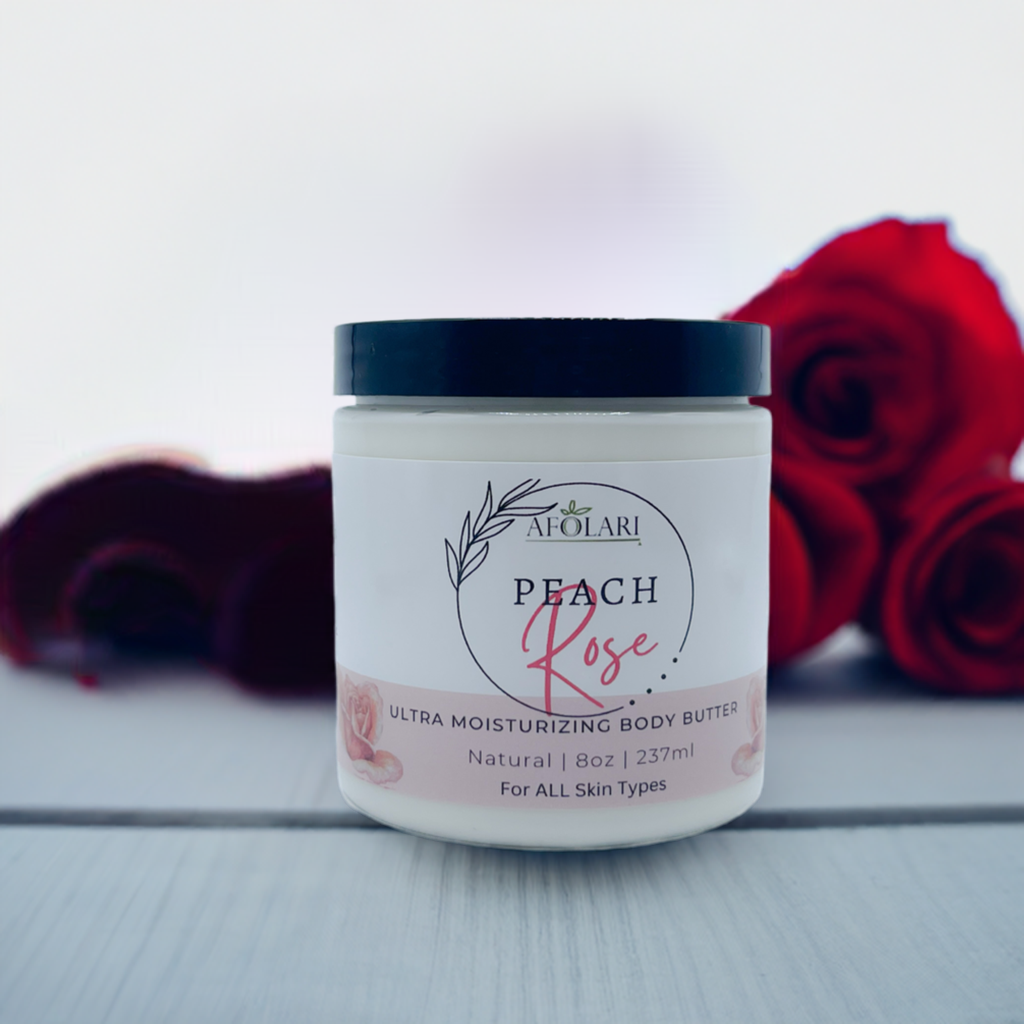 Peach Rose Natural Body Butter