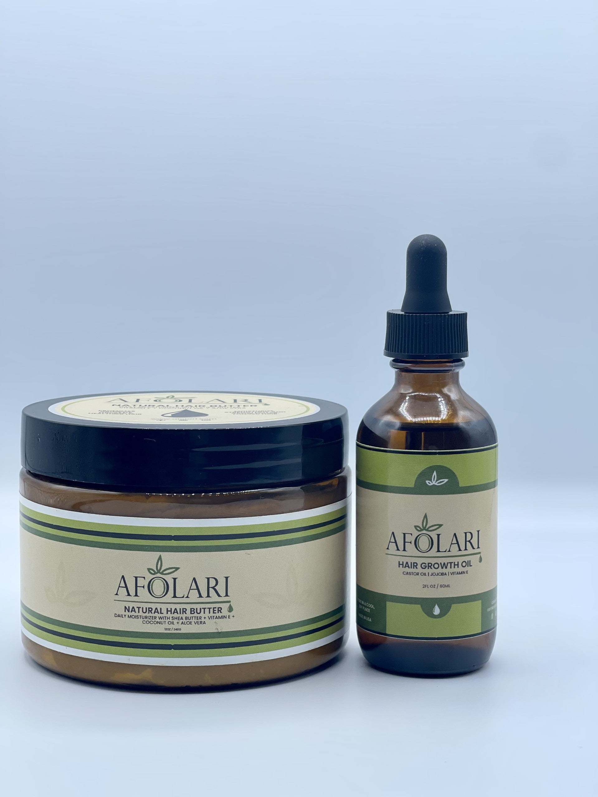 Hair Growth Oil and Butter Bundle