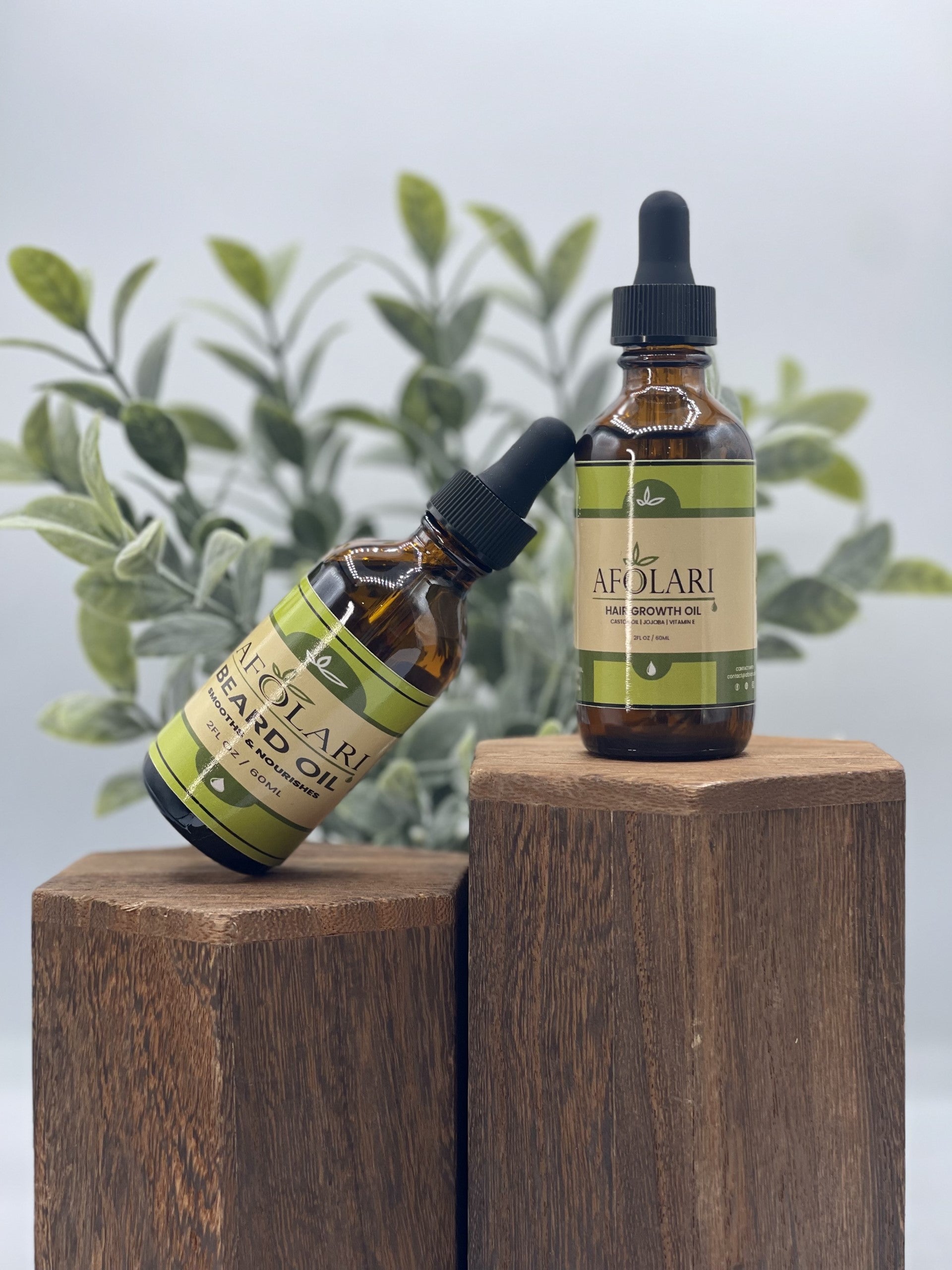 Beard Oil & Growth Oil Bundle