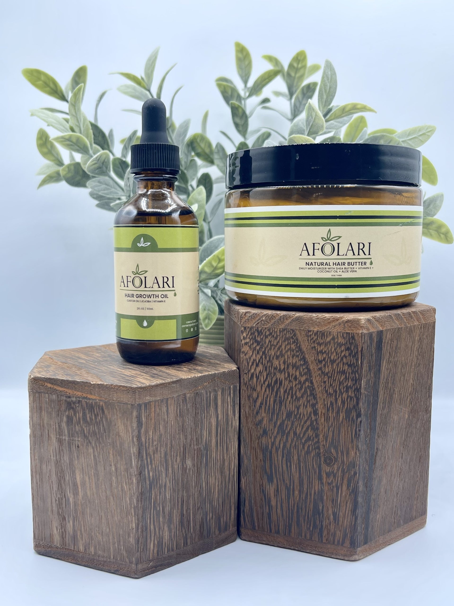 Hair Growth Oil and Butter Bundle