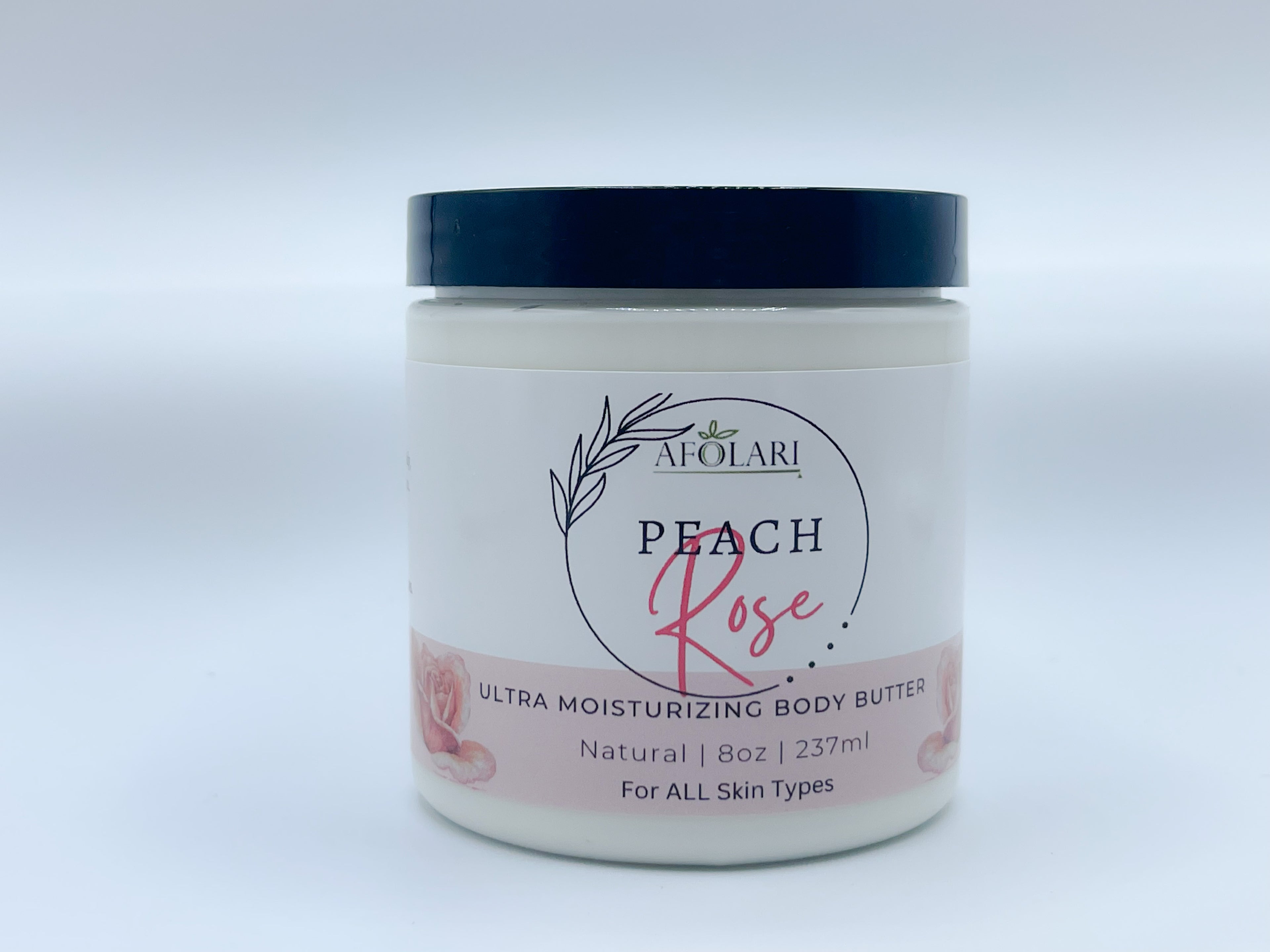 Peach Rose Body Butter | Natural Body Butter | Afolari