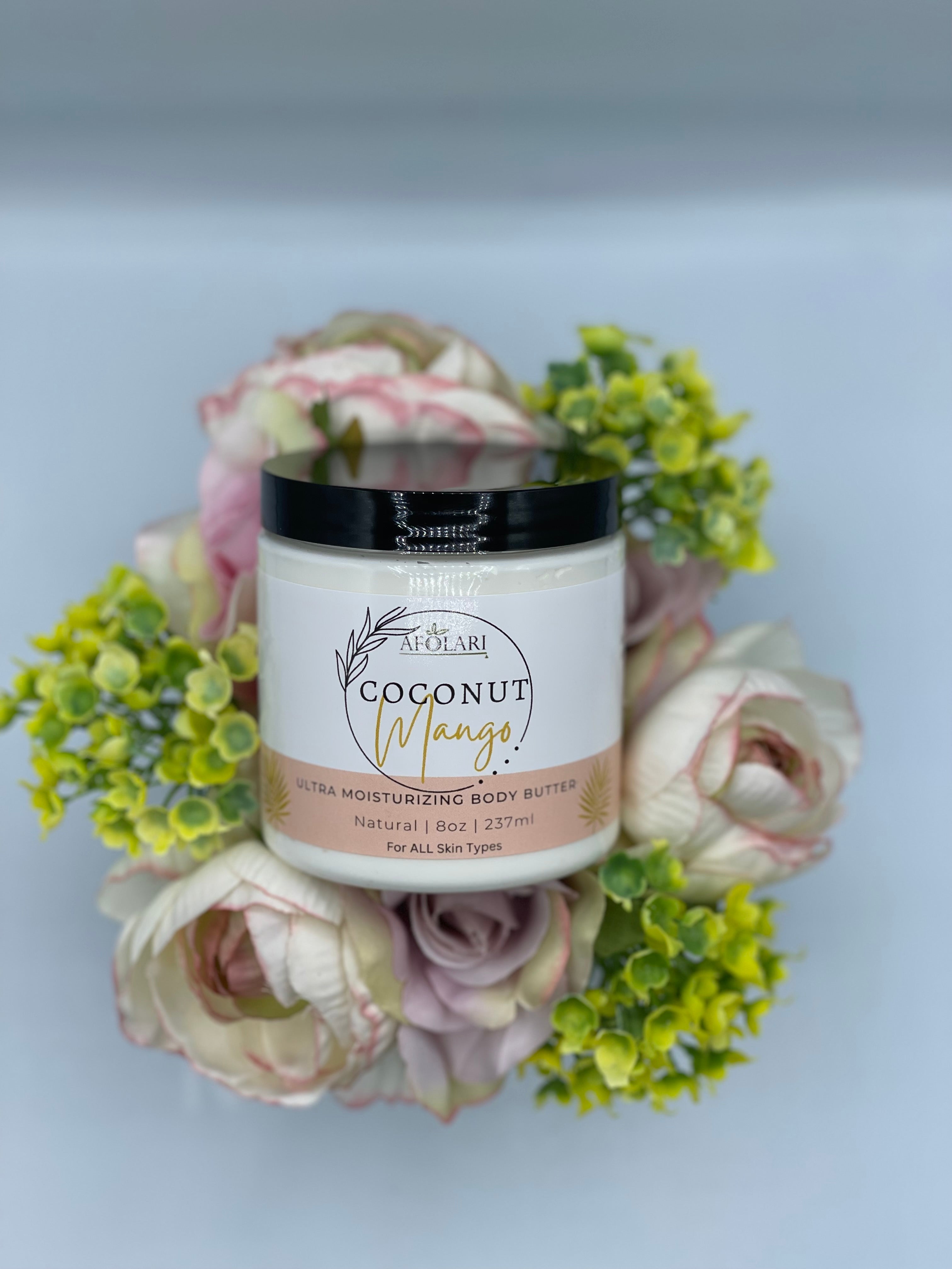 Moisturizing Body Butter | Coconut Mango Body Butter | Afolari