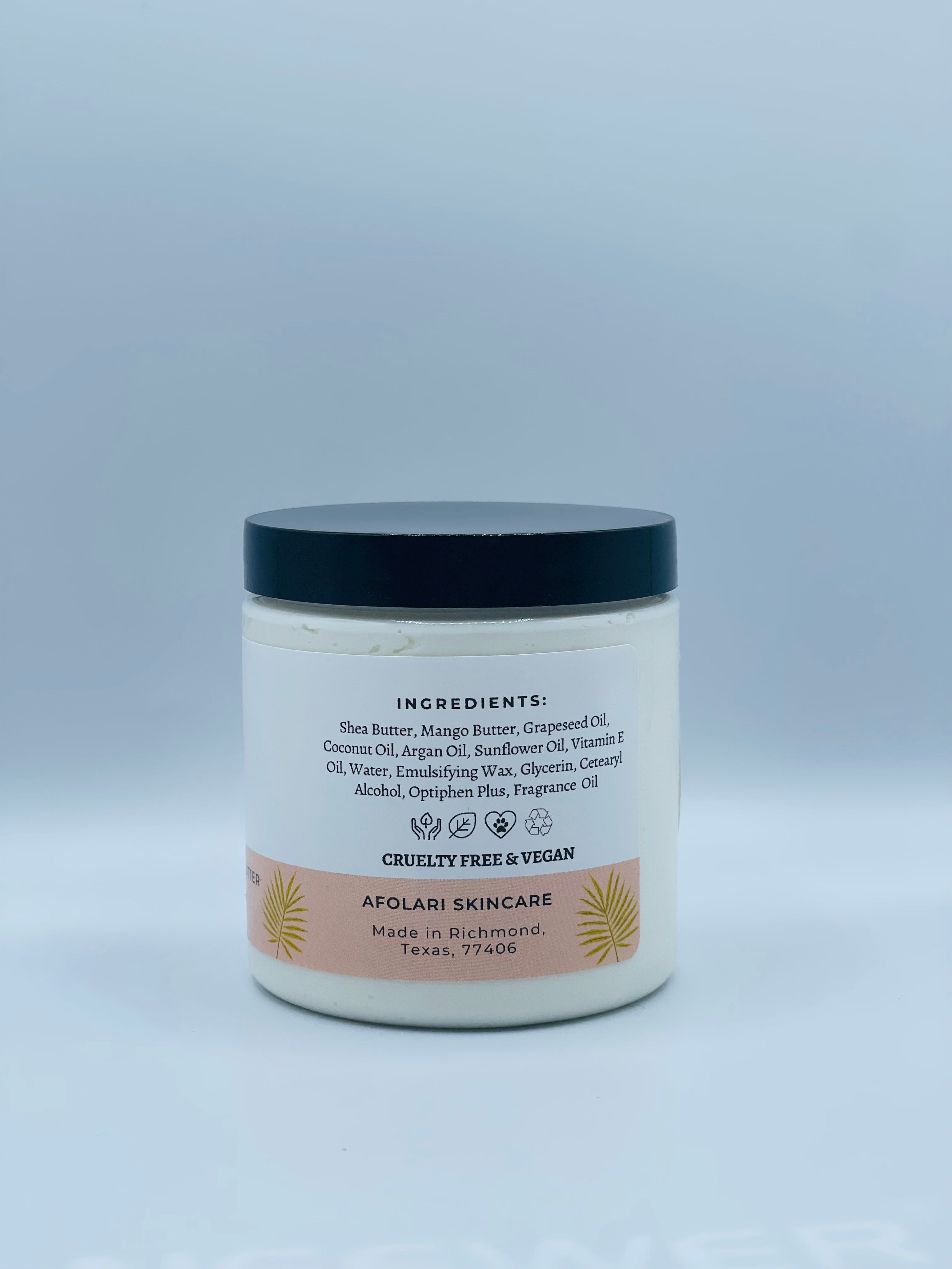 Moisturizing Body Butter | Coconut Mango Body Butter | Afolari