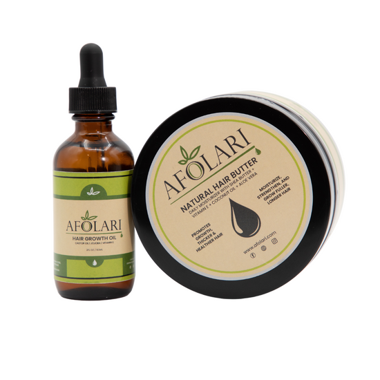 Hair Growth Oil and Butter Bundle