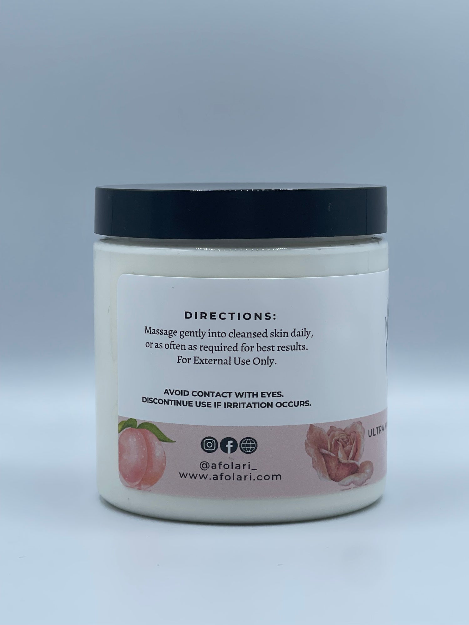 Peach Rose Body Butter | Natural Body Butter | Afolari