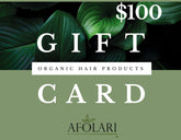 Organic Hair Care Gift Card | Afolari